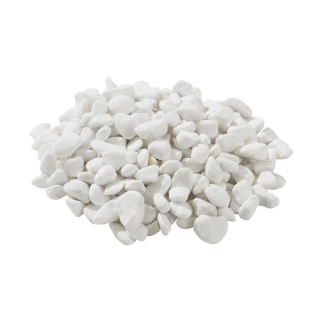 Noble White Kieselsteine