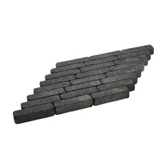 Basalt Pureblack Riemchenpflaster Classico