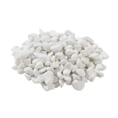 Noble White Kieselsteine